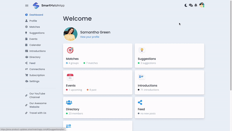Media chat Feature on SmartMatchApp