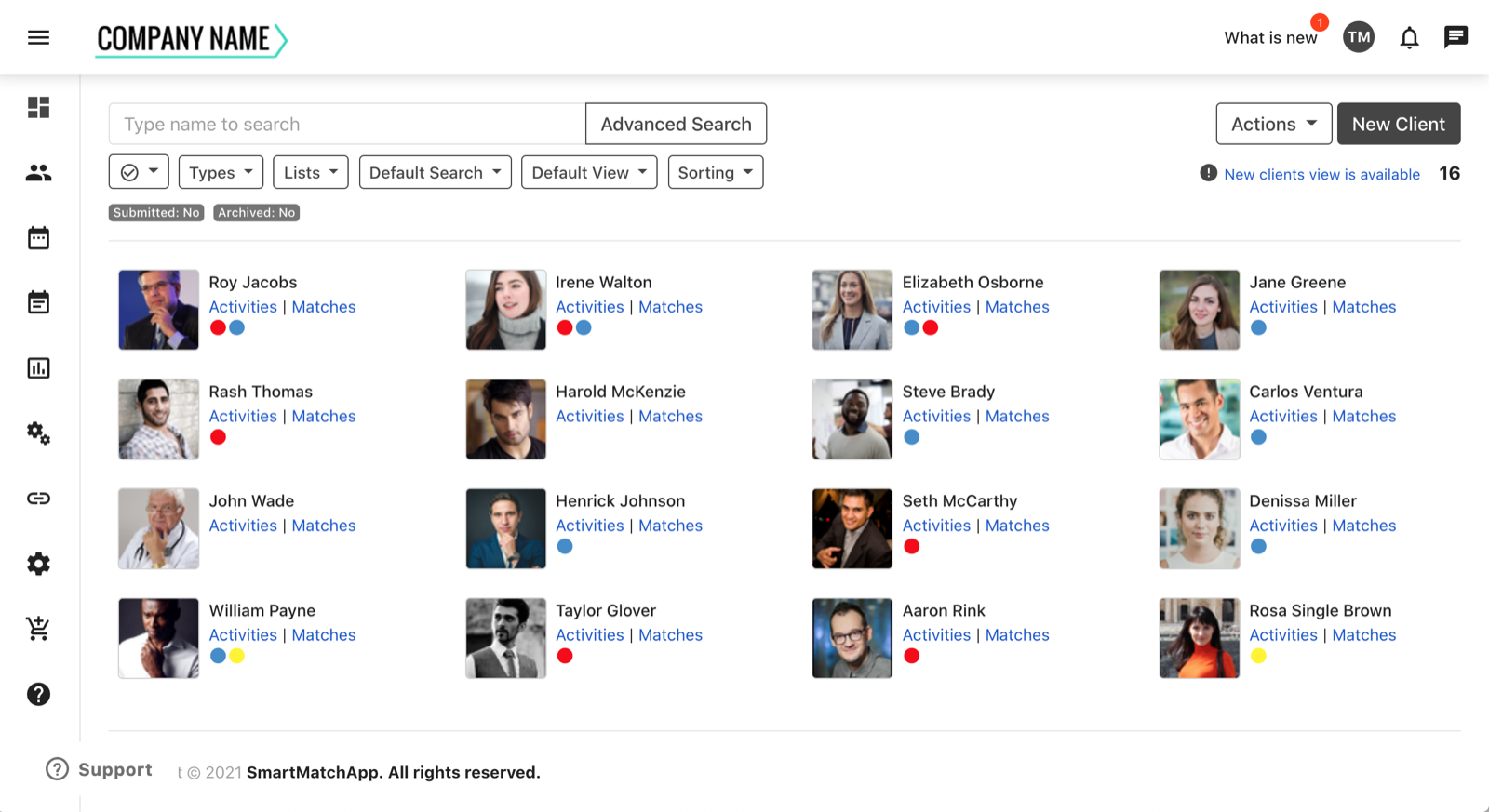 Matchmaking Database