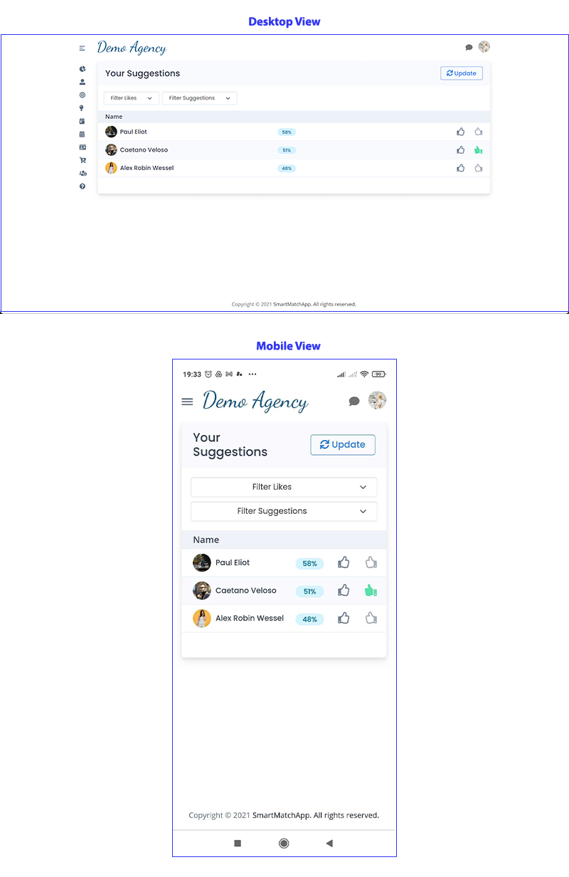 Moving SmartMatchApp CRM to new, fast and mobile-first Progressive Web Application technology 