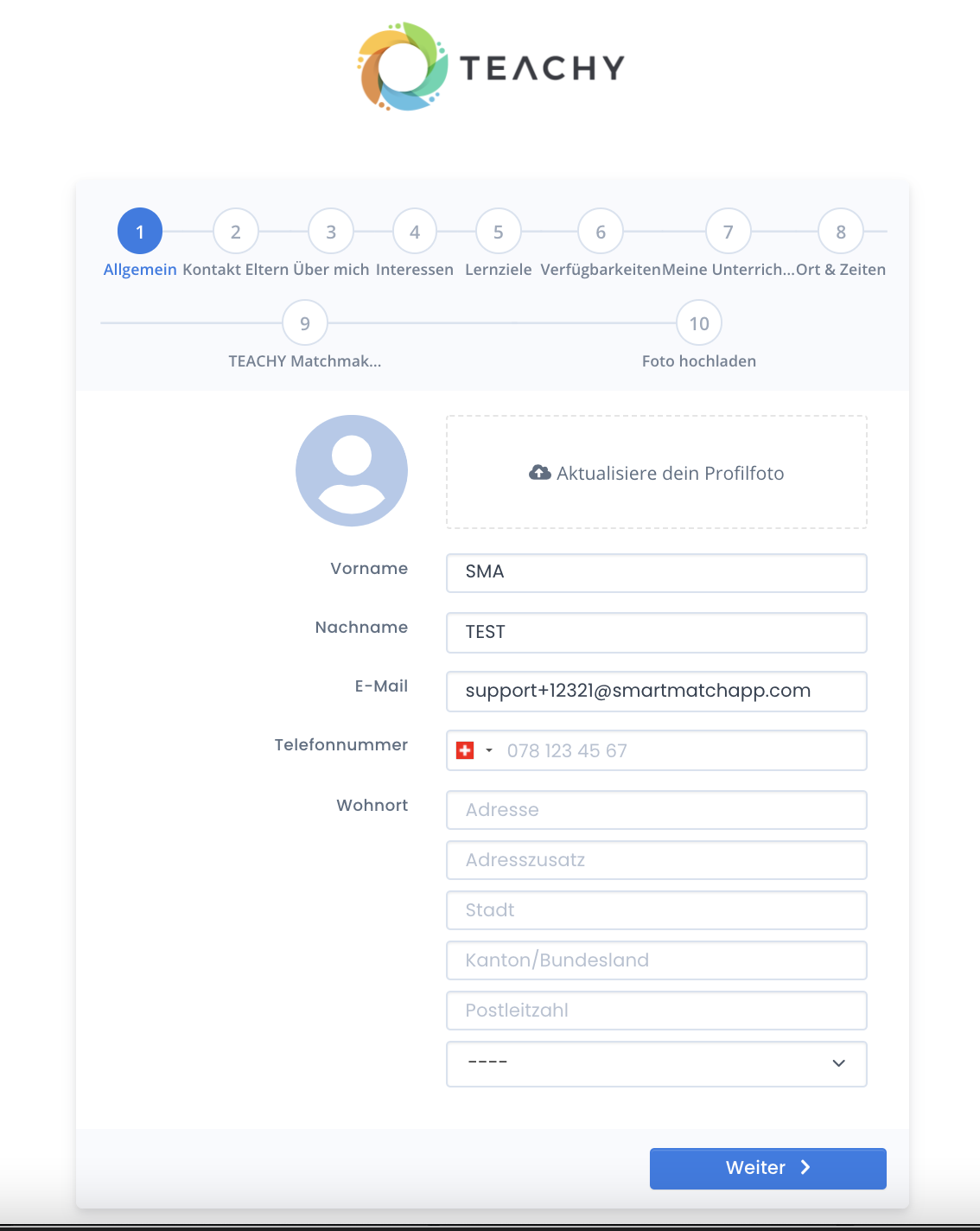 Translate SmartMatchApp Matchmaking CRM software client interface in any language