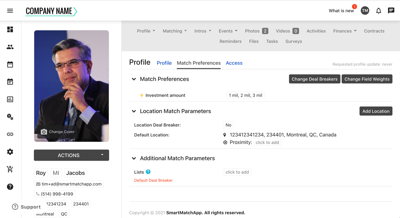 Matchmaking Business