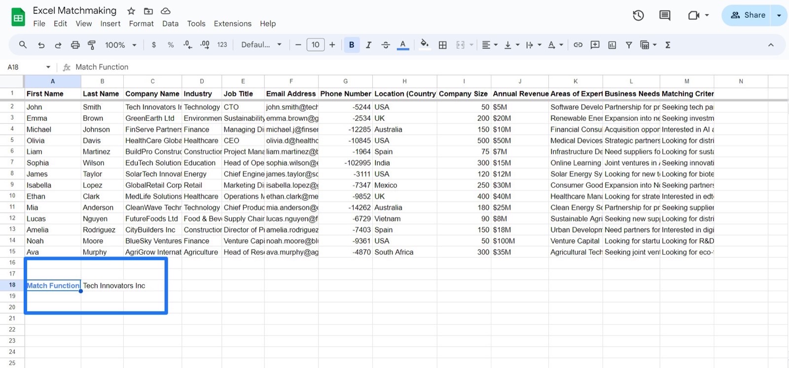 resultado da correspondência com base no uso da função match para combinar múltiplos critérios no excel