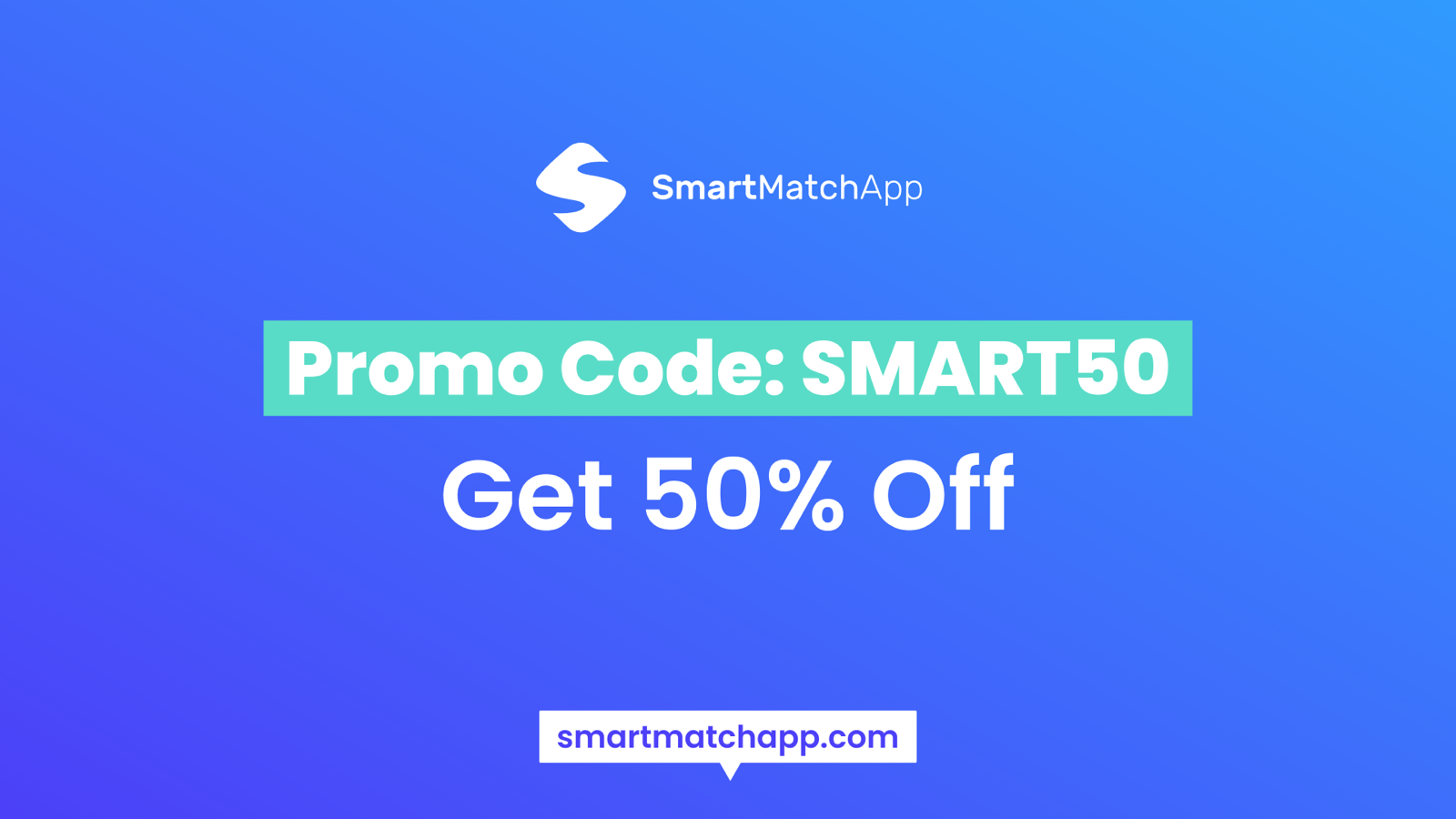 discount promo code for smartmatchapp