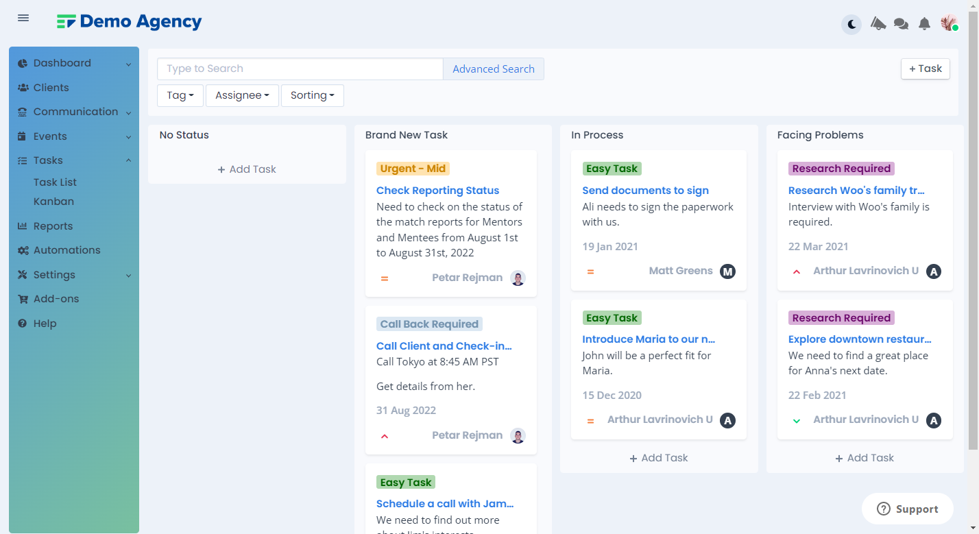 Kanban Tasks